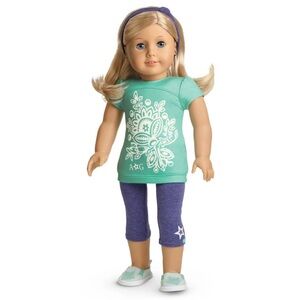 American Girl tropical bloom outfit